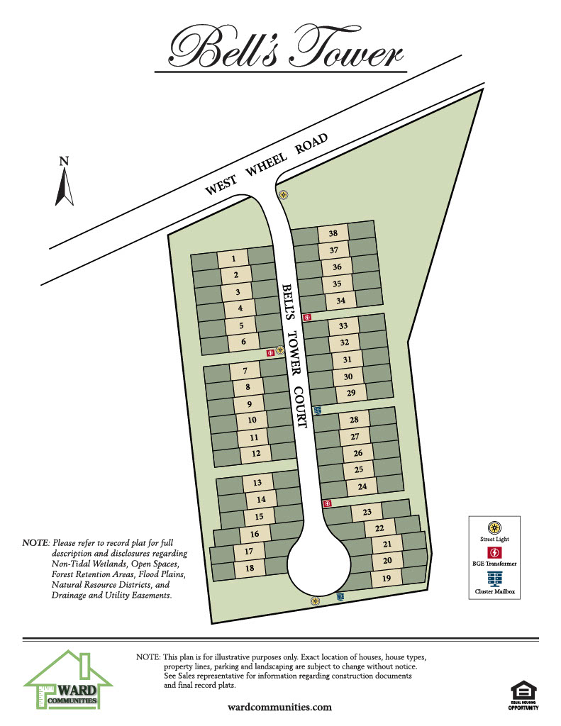 Bell's Tower Site Plan
